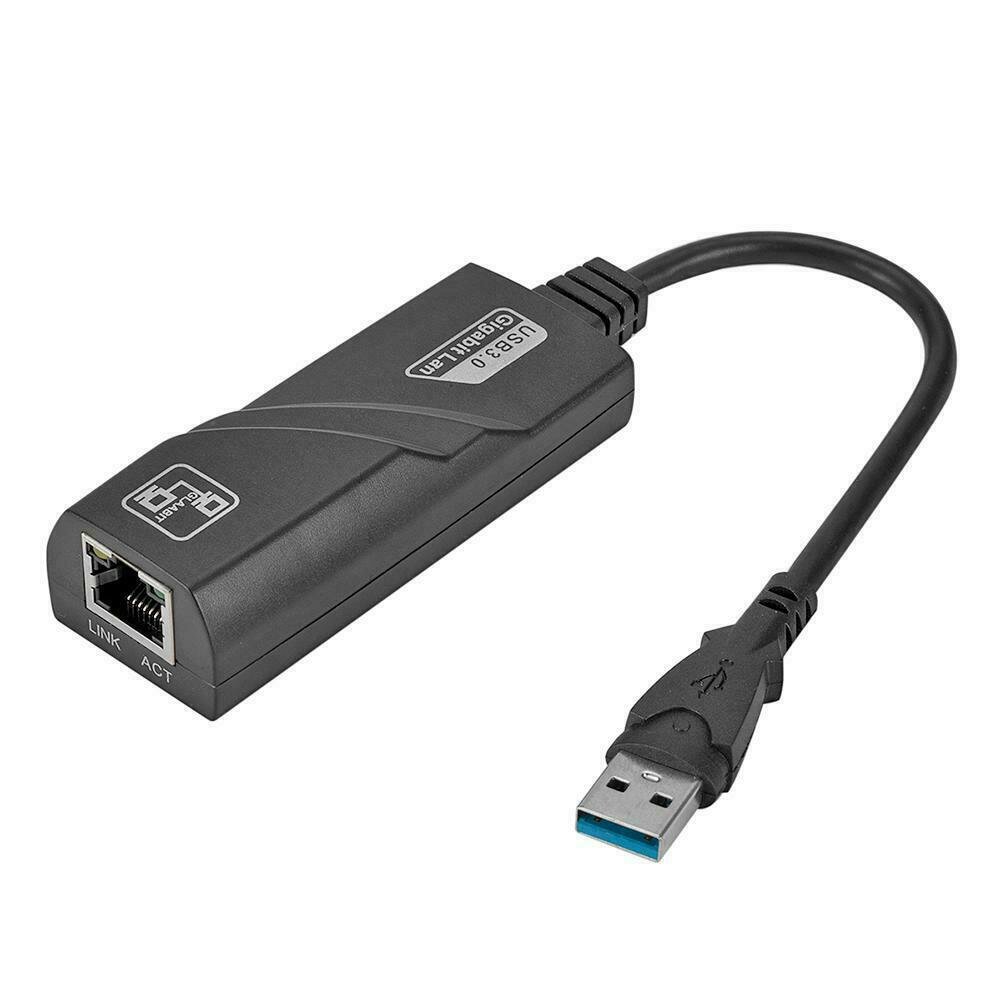 

GRWIBEOU Mini USB 3.0 Gigabit Ethernet адаптер USB к RJ45 Lan сетевая карта для Windows 10 8 7 XP портативный компьютер