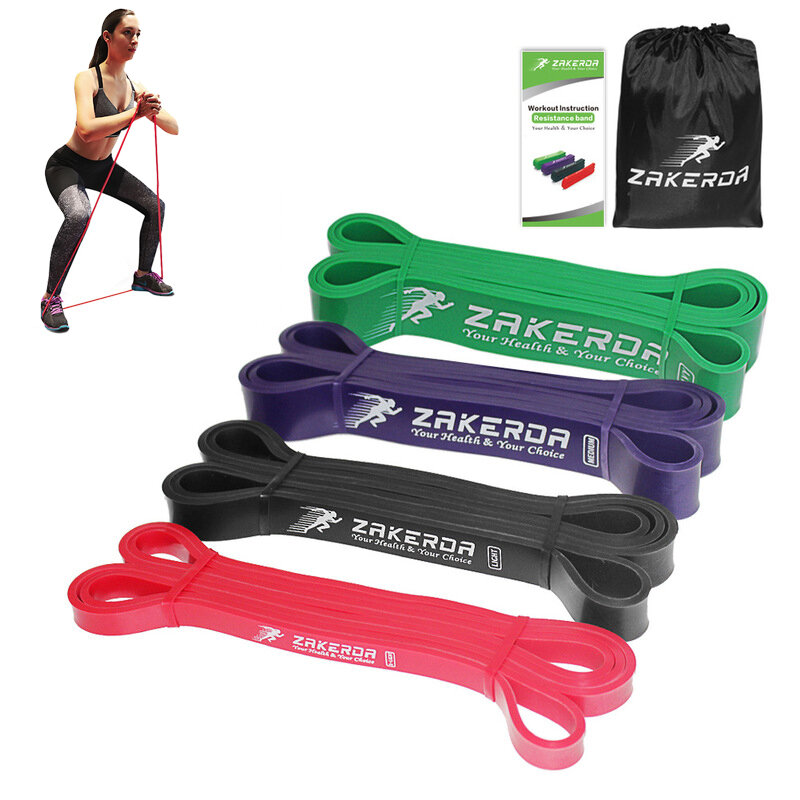 

1pc Fitness Resistance Bands Home Yoga Elastic Band Pilates Sport Strength Training Tools