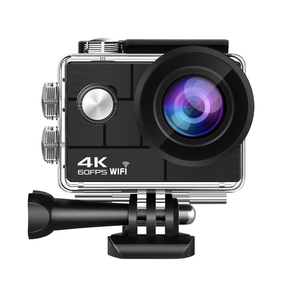 

2.0 Inch 4K 60fps Wifi Ultra HD Sports Action Camera Outdoor Underwater Waterproof 30M Video Recording DV Cam with Mount