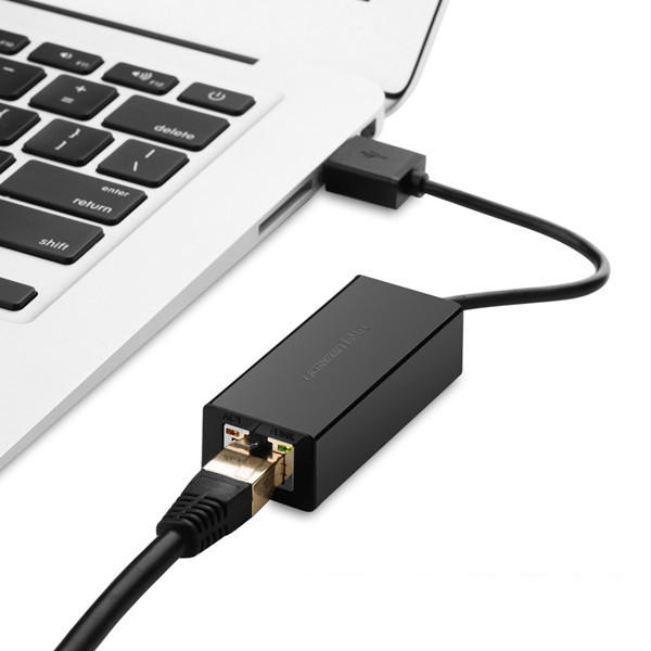 

Ugreen 20256 USB 3.0 до RJ45 Сетевой сетевой адаптер Gigabit Ethernet для различных ОС Коннектор