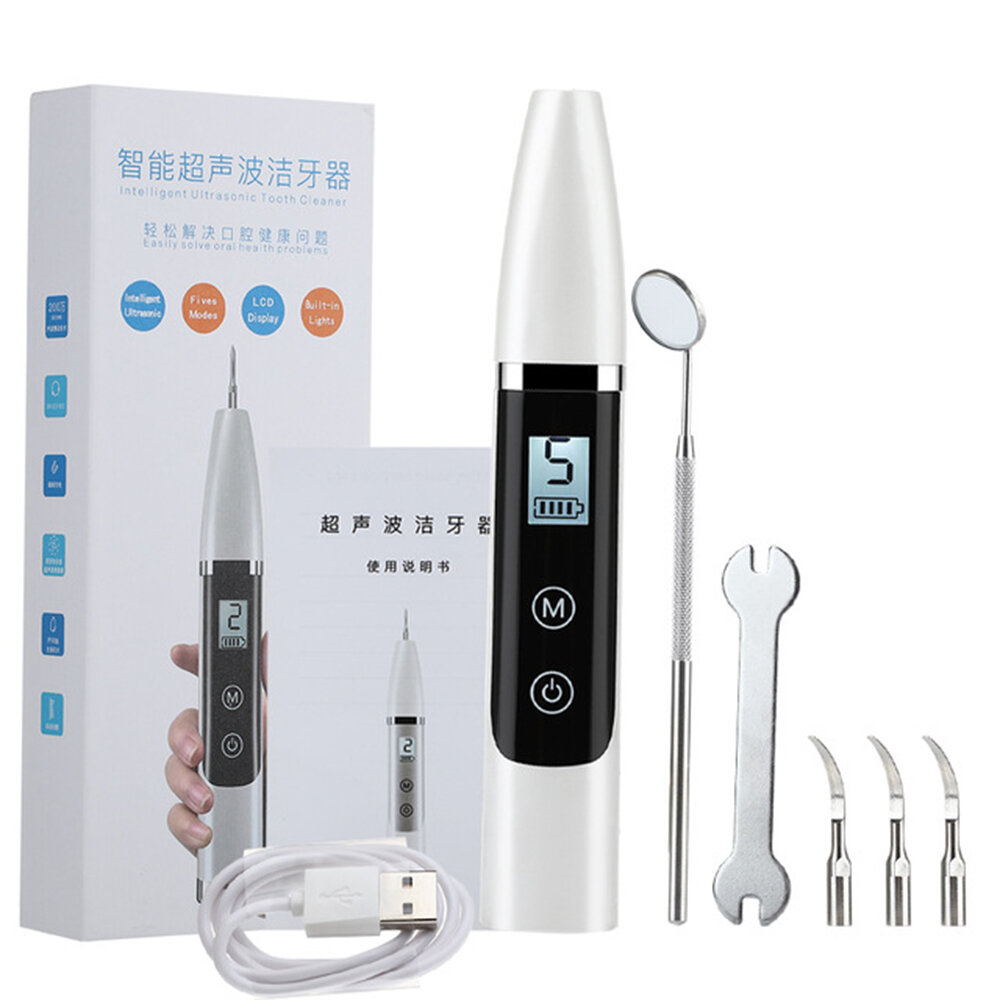 

5V Электрический ультразвуковой Зубной Отбеливатель, скалер, ирригатор для полости рта, очиститель для зубов, средство д