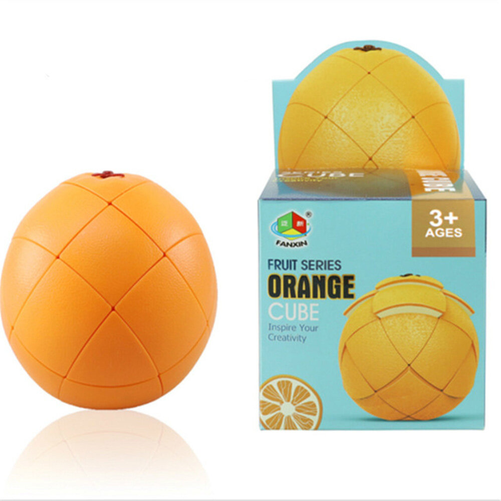 

IQ-Cubes Orange странной формы, высокая скорость Волшебный Cube, профессиональные игрушки-головоломки для раннего обучен