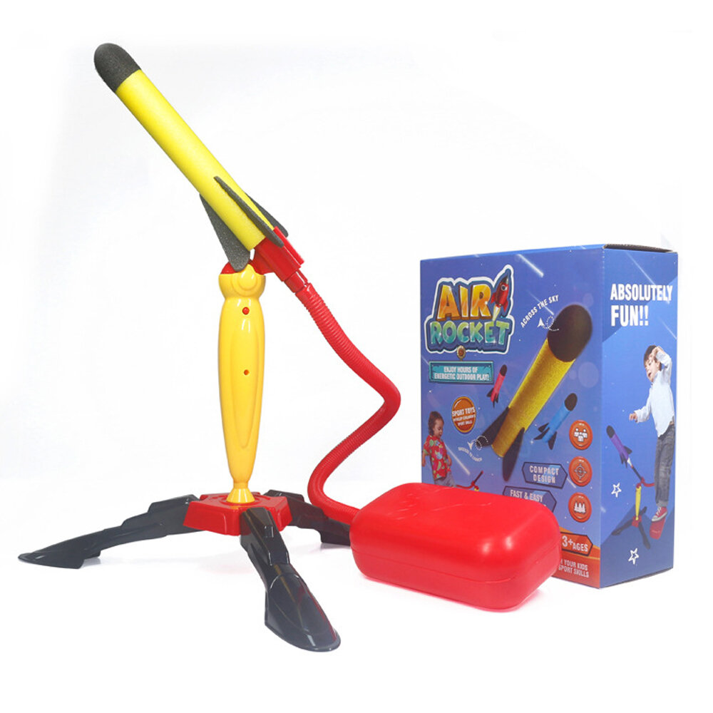 

Моделирование Stomp Air Power Duel Rocket DIY Головоломка серии игрушек Технология сборки Модель игрушки для детей обуча