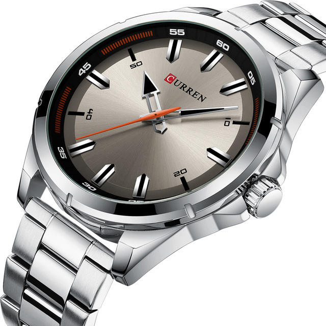 

CURREN 8320 Бизнес Стиль Мужские наручные часы из нержавеющей стали Дизайн Кварцевые часы