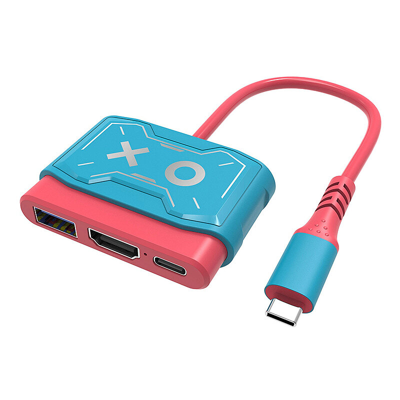 

3 в 1 Док-станция с концентратором USB 3.0 USB-адаптер с портом зарядки USB3.0 USB-C HDMI для портативных ПК Matebook Hu