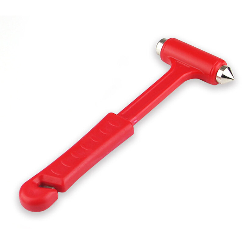 

Твердая длинная ручка безопасности 2-в-1 Hammer Мини-многофункциональный аварийный аварийный оконный выключатель для ава