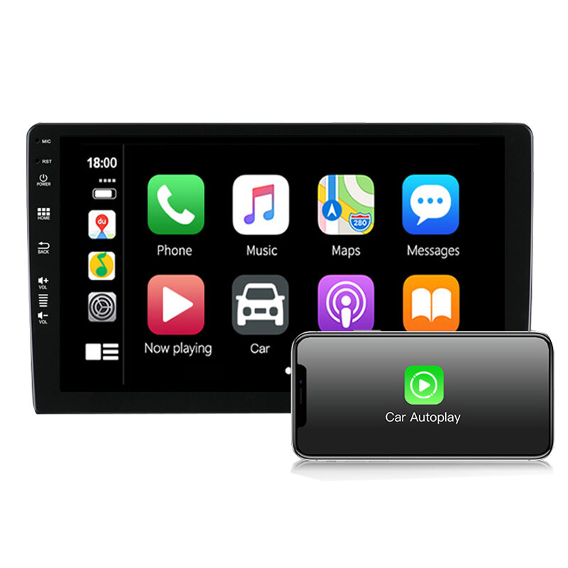 

YUEHOO YH-E063 9-дюймовый большой экран с ручкой Авто Материнская плата для аудио и видео Android 12,0 BT5.0 IPS Экран +