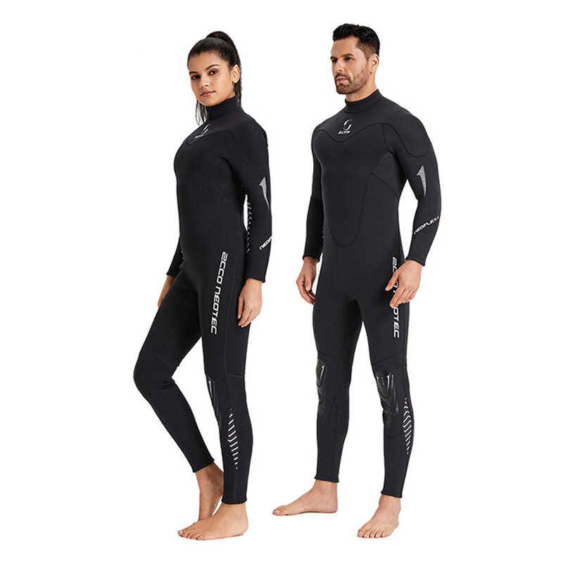 

ZCCO 3mm Full Body Neoprene Diving Wet Suit Back Zip Wetsuits Long Sleeves Thermal Swimsuit for Surfing Swimming Snorkel