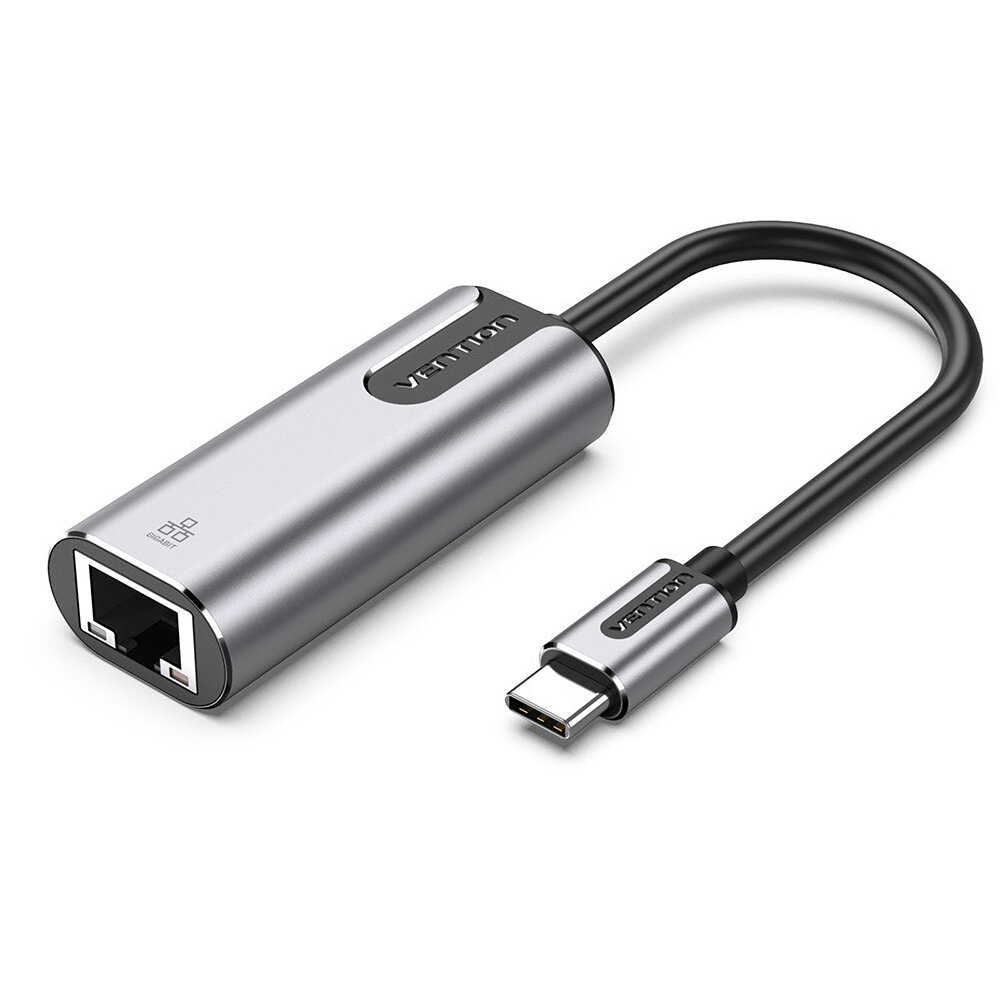 

Vention CFNHB USB Type C Ethernet Adapter 1000Mbps USB CNetwork Card to RJ45 Lan Adapter Connector