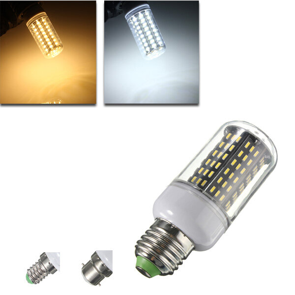 

E14 / B22/E27 LED Лампа 9W SMD 4014 138 900LM Чистый белый / теплый белый кукурузный свет Лампа AC 220V