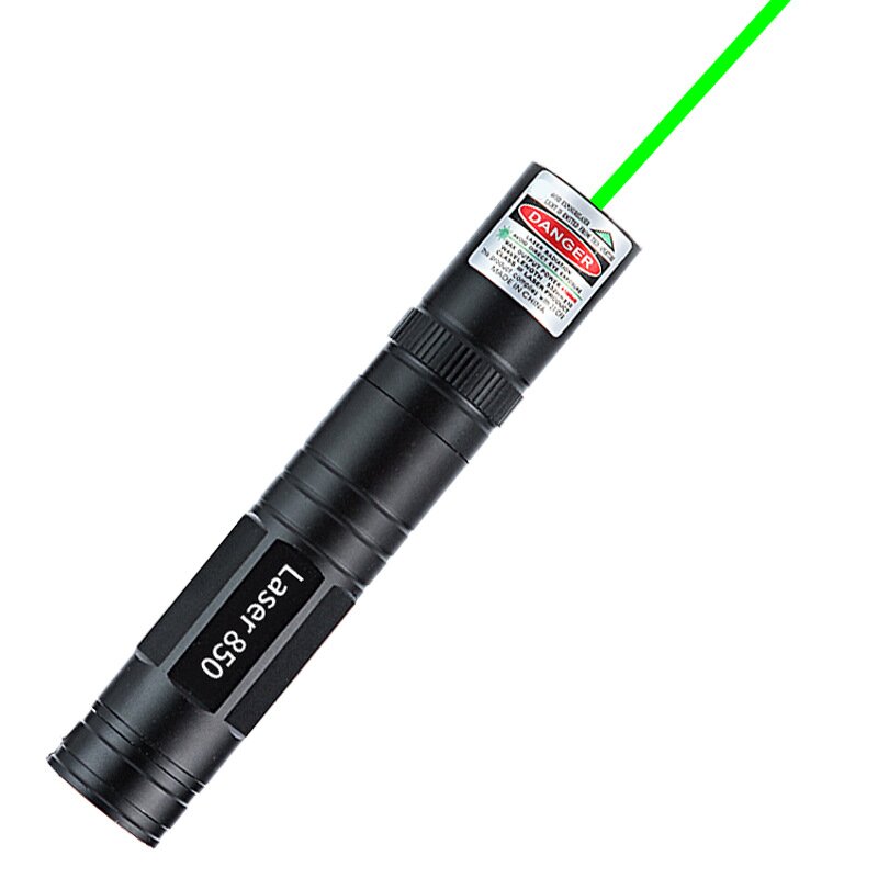 

XANES® 850 532nm Powerful Green Laser Pointer Long Range Laser Flashlight Suit with 16340 Li-ion Battery＆Battery Charger