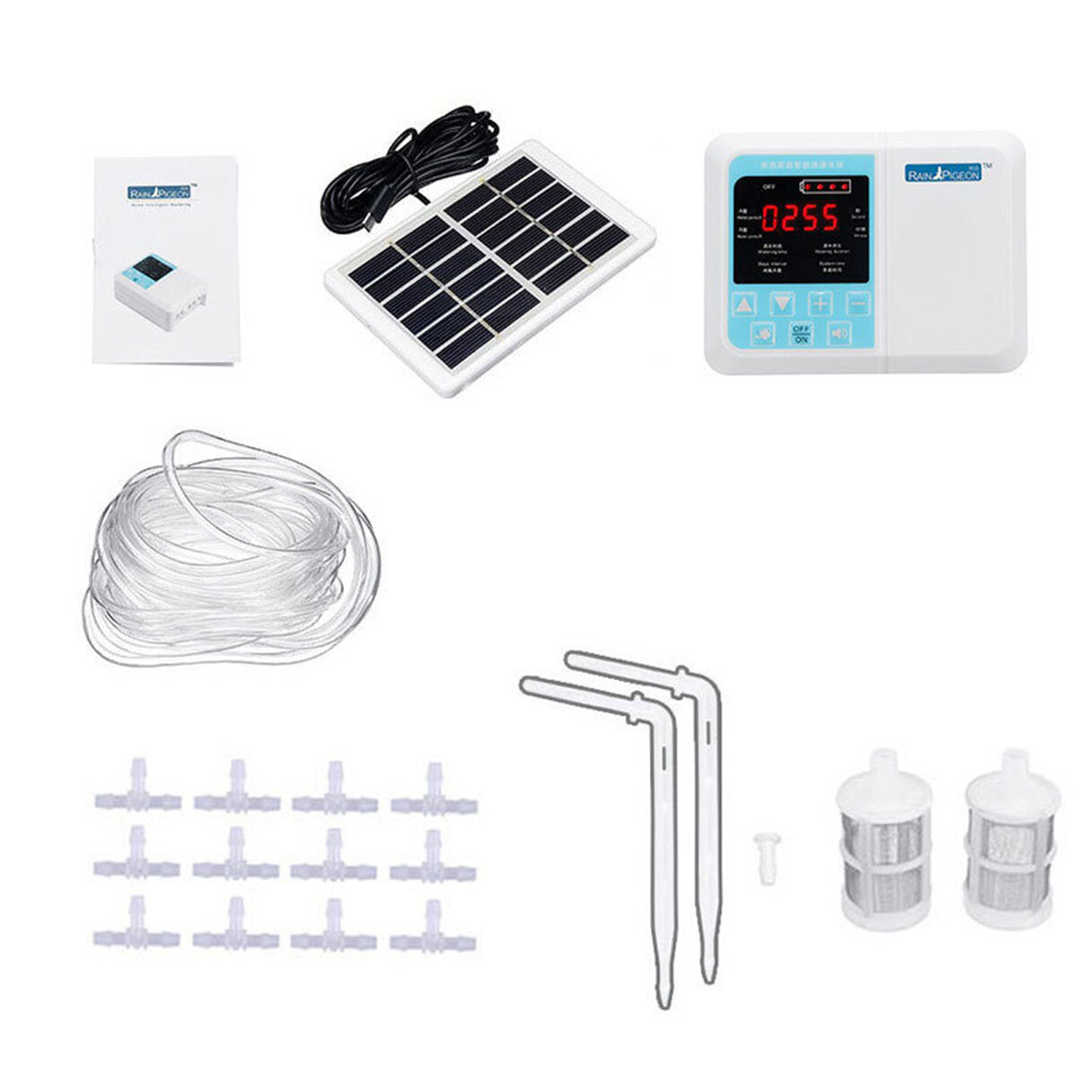 

Multifunctional Solar Energy Automatic Plants Watering Device Intelligent Timing Irrigation Timer Garden Drip Seepage To