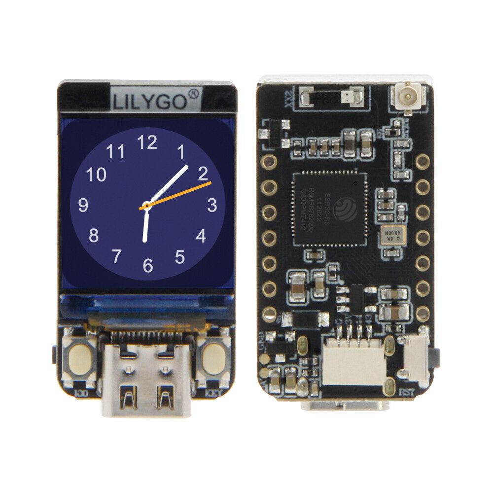 

LILYGO® T-QT Pro ESP32 S3FN4R2 S3FN8 GC9107 0.85 Inch LCD Display Module Development Board WIFI Bluetooth Full Color 128