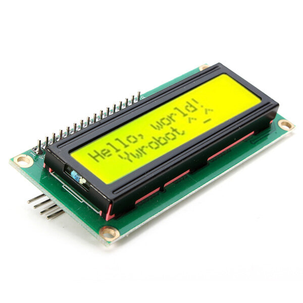 

IIC / I2C 1602 Желто-зеленая подсветка LCD Дисплей Модуль Geekcreit для Arduino - продукты, которые работают с официальн