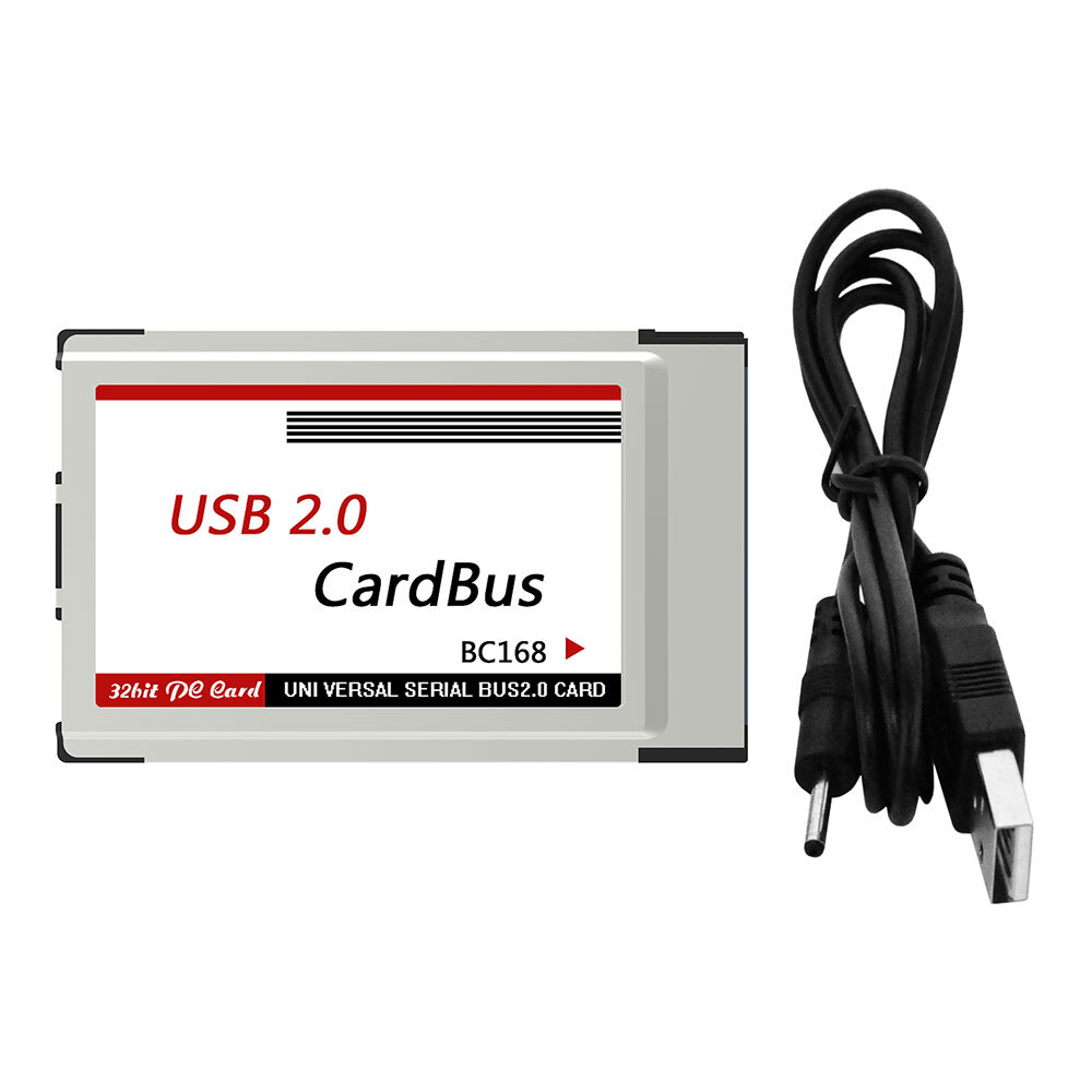

Ноутбук Express Card PCMCIA 54MM TO USB2.0 адаптер карты 2-портовый CradBus карта драйвер NEC Бесплатная карта расширени