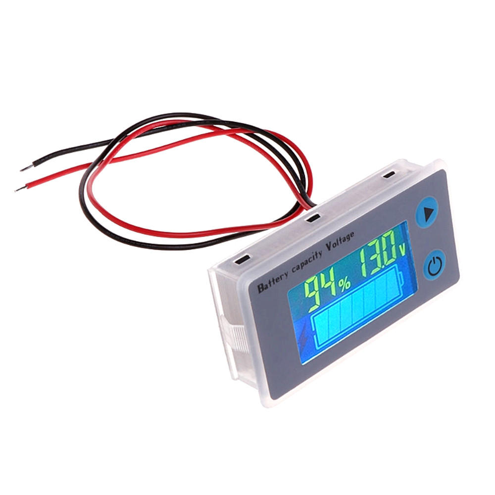 

JS-C33 10-100V Universal LCD Car Acid Lead Lithium Battery Capacity Indicator Digital Voltmeter Voltage Tester Monitor M