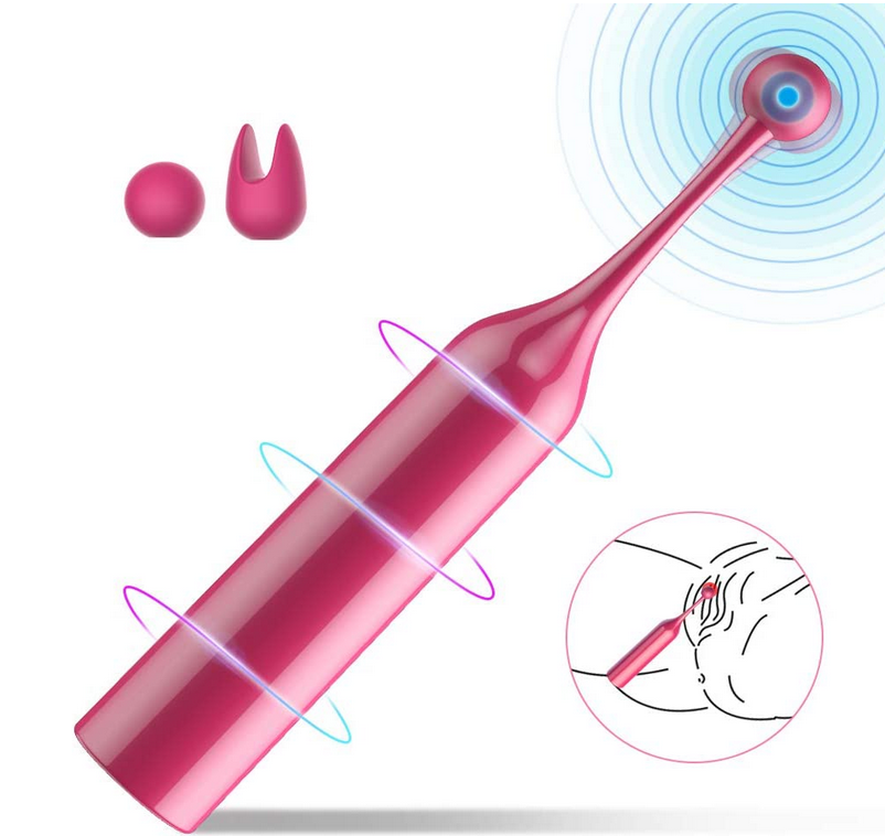 

10 Speeds G-spot Clitoris Vibrator Vaginal Nipple Stimulator for Quick Orgasm Rechargeable Silicone Massager for Women