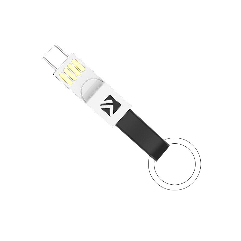

2A USB-A к iP/Type-C/кабель для зарядки Micro USB Передача данных Медь Основная линия длиной 0,13 м для iPhone 12 13 14
