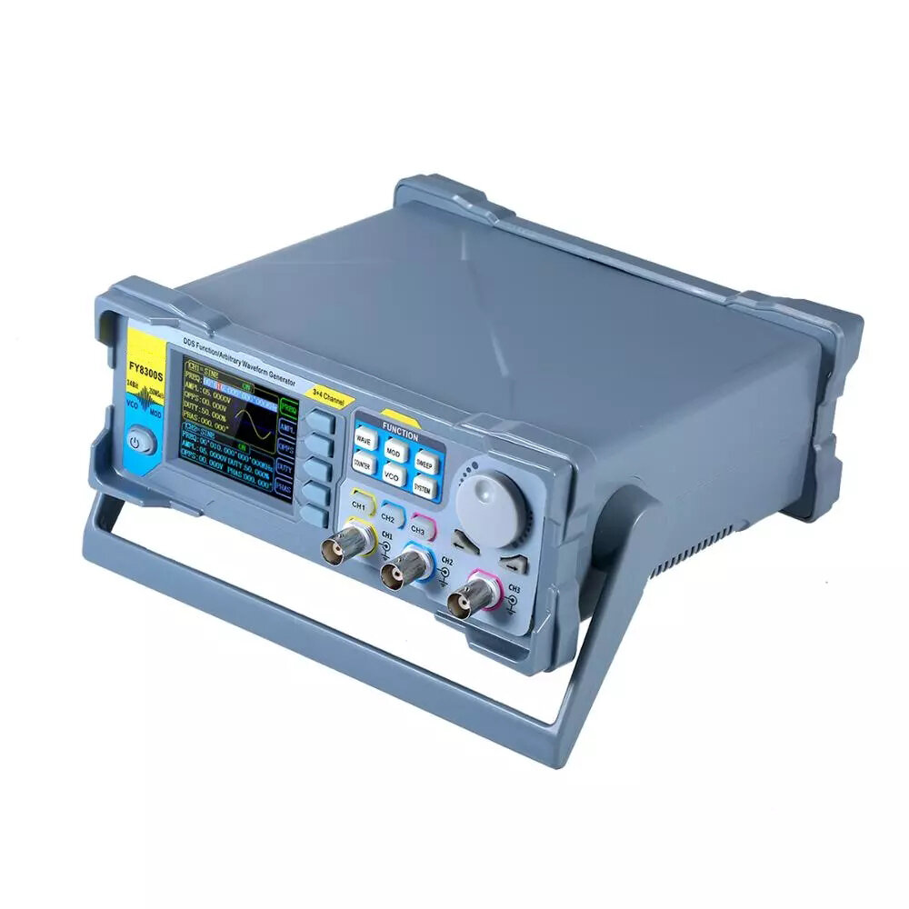 

FY8300S-Генератор сигналов 20/40/60 МГц Источник сигнала-частотомер DDS Трехканальный генератор сигналов произвольной фо