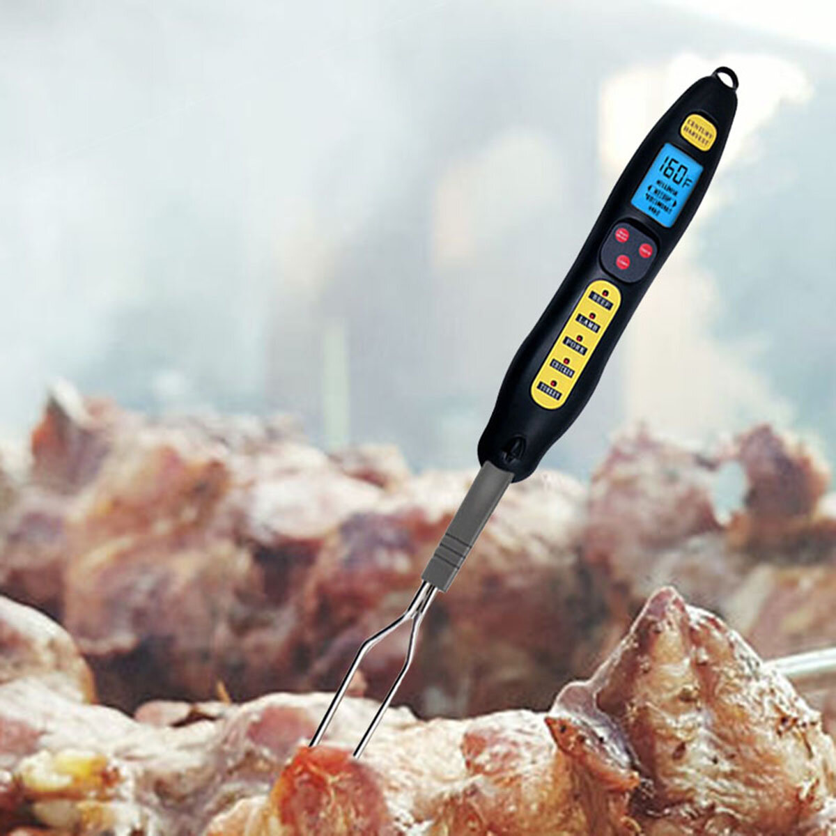 

Loskii KCH-205 Digital Food Thermometer Electric Wireless Meat Thermometer Kitchen Cooking Thermometer BBQ Stainless For