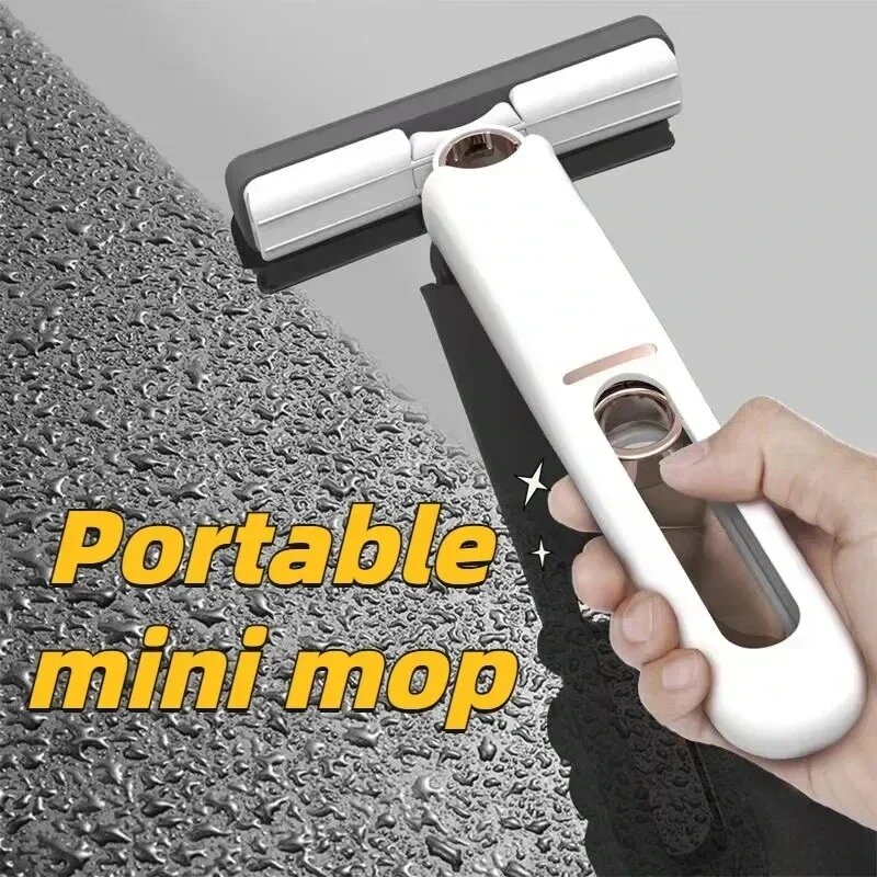 

Mini Mops Floor Cleaning Sponge Squeeze Mop Household Cleaning Tools Home Car Portable Clean Tools Glass Screen Desk Cle