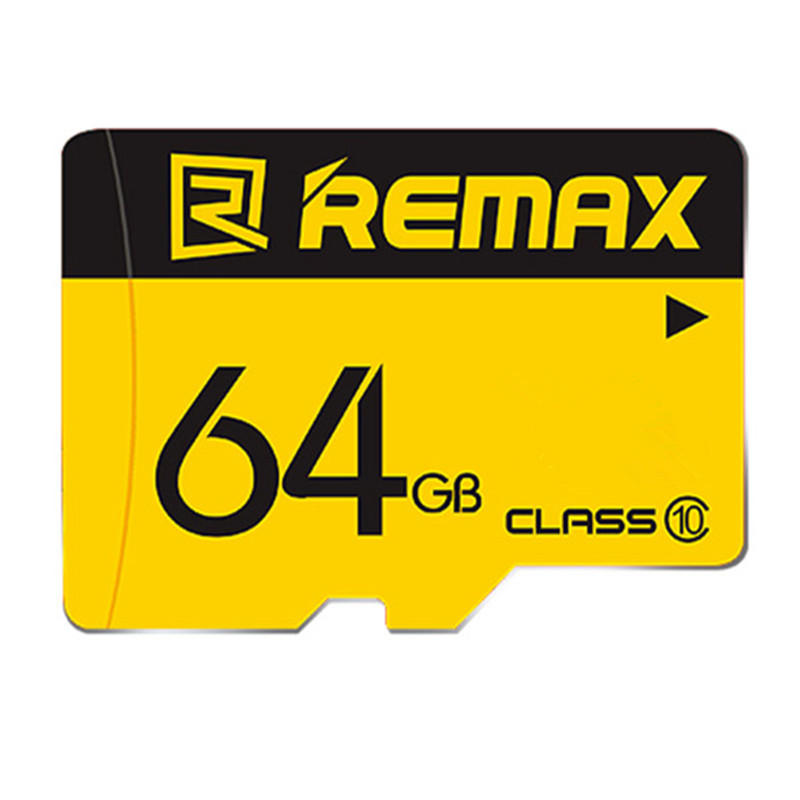 

Remax Оригинал 64GB TF Card Class10 Высокоскоростной флэш-накопитель Память для мобильного телефона