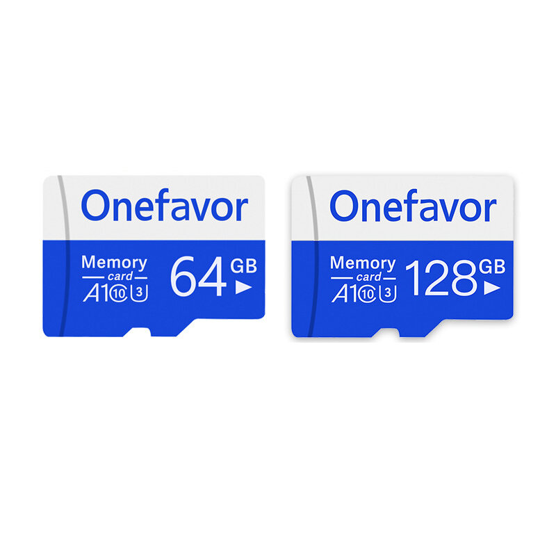

Onefavor Memory Card 64GB 128GB U3 Class 10 High Speed Micro TF SD Card Smart Card for Camera Phone Driving Recorder