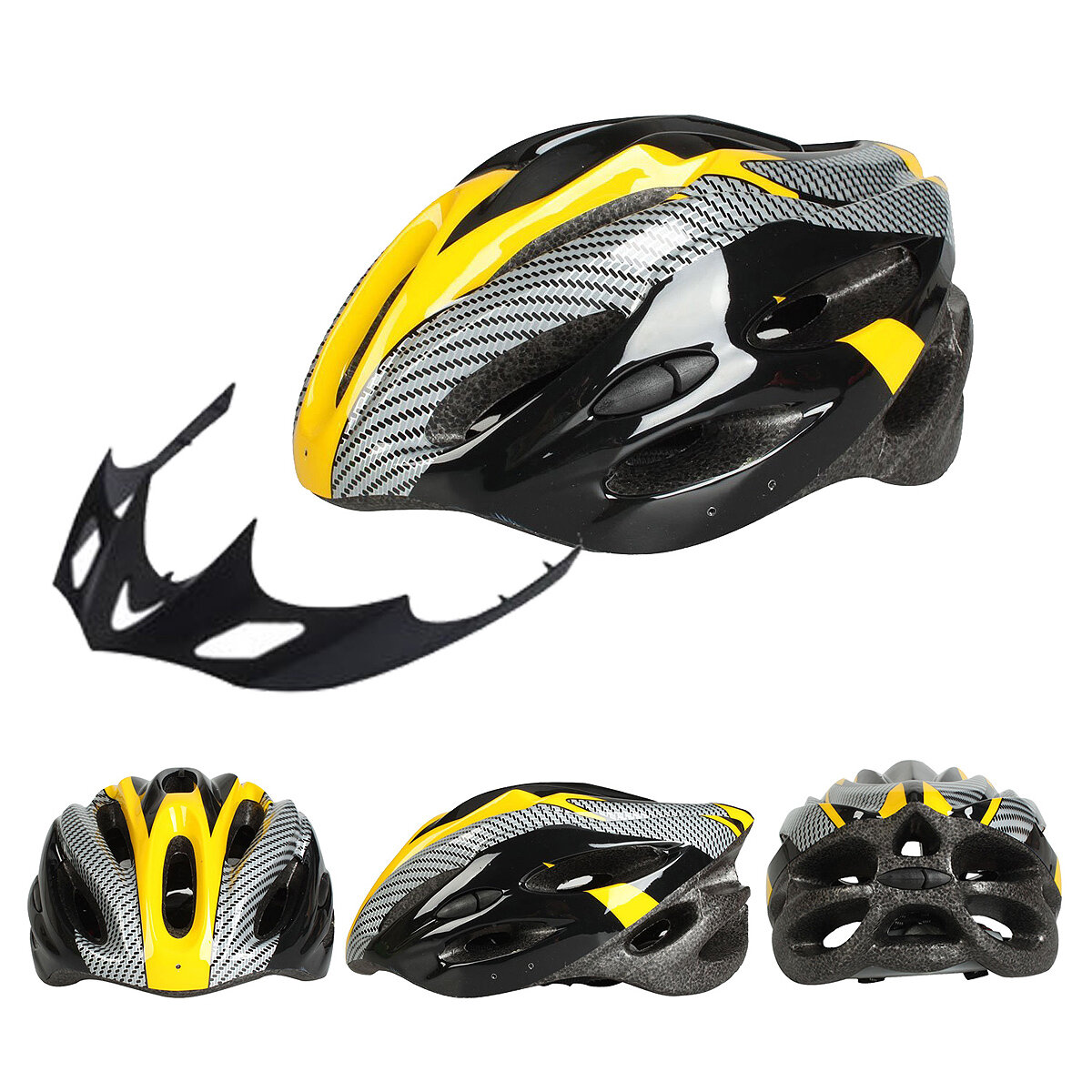 

Мода Сверхлегкий Велоспорт Защитный Шлем Обтекаемый Красивый MTB Велосипед Спорт Углерода Шапка дышащий Отверстие Дизайн