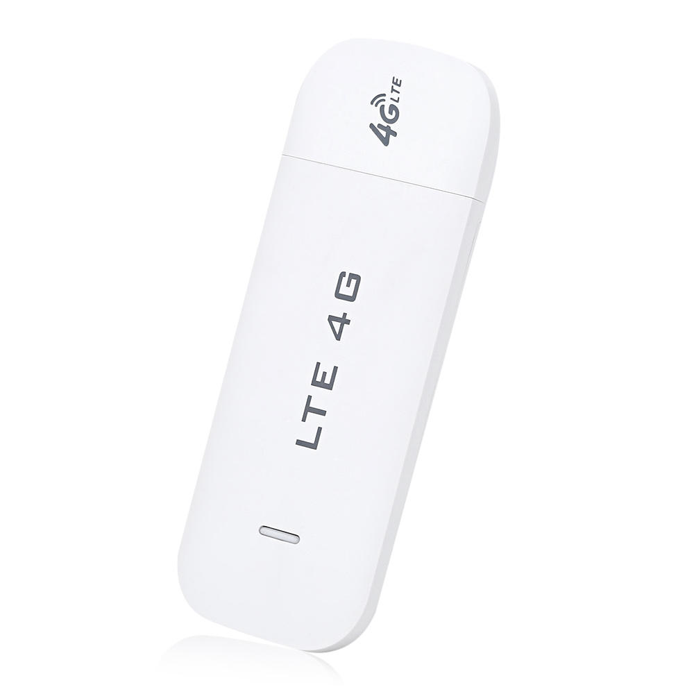 

3G / 4G Wifi Беспроводной маршрутизатор LTE 100M SIM-карта USB-модем Dongle Белый Быстрая скорость WiFi-соединение