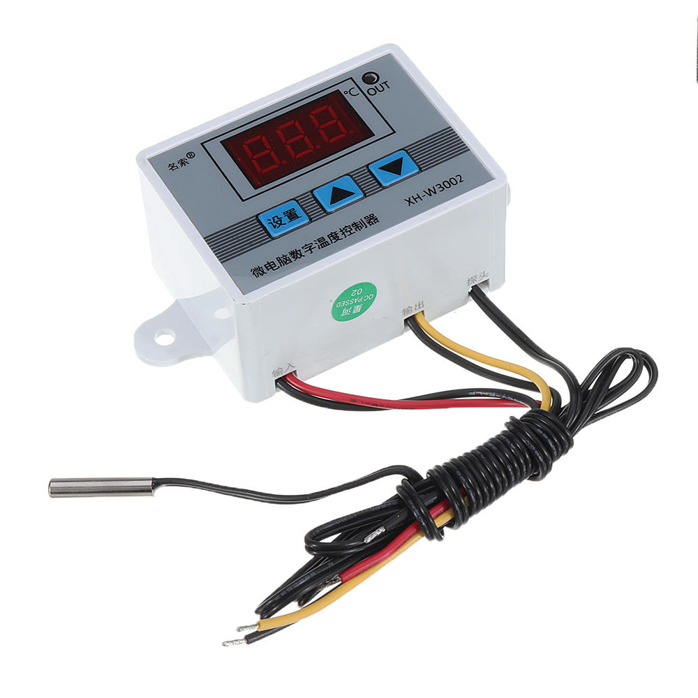 

5 шт.12 В XH-W3002 Микро цифровой термостат Высокоточный переключатель контроля температуры Точность нагрева и охлаждени