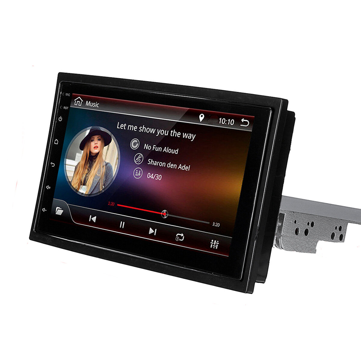 

7 дюймов 1 Din для Android 8.1 Авто Стерео Радио MP5 Player 4 Core 1 + 16G Регулируемый сенсорный экран GPS Wifi FM