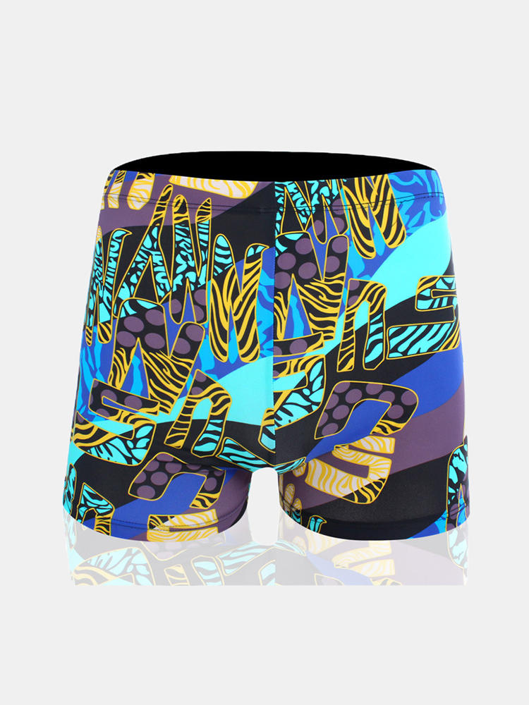 

Mutil Color Breathable Quick Dry Shorts Water Repellent Printing Swim Trunk for Men
