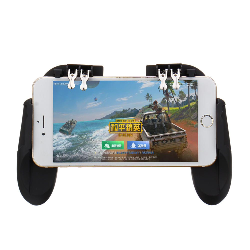 

H9 Six Fingers SR Охлаждающий вентилятор Геймпад Контроллер-кулер для iPhone Android Мобильный телефон для игр PUBG Без