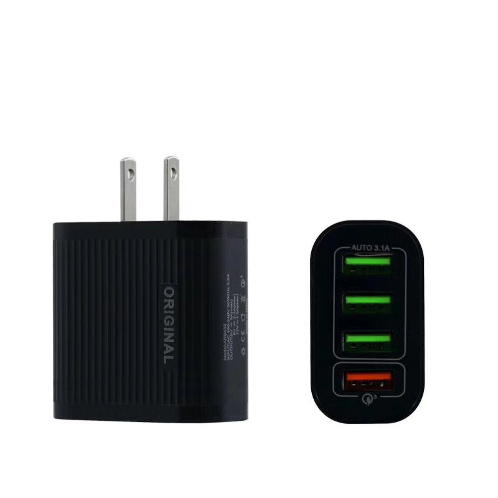 

США 4 USB порт QC 3.0 зарядное устройство адаптер питания для планшета Смартфон