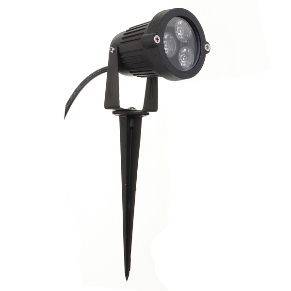 6W LED Flood Light With Rod For Landscape Garden IP65 DC 12-24V 2
