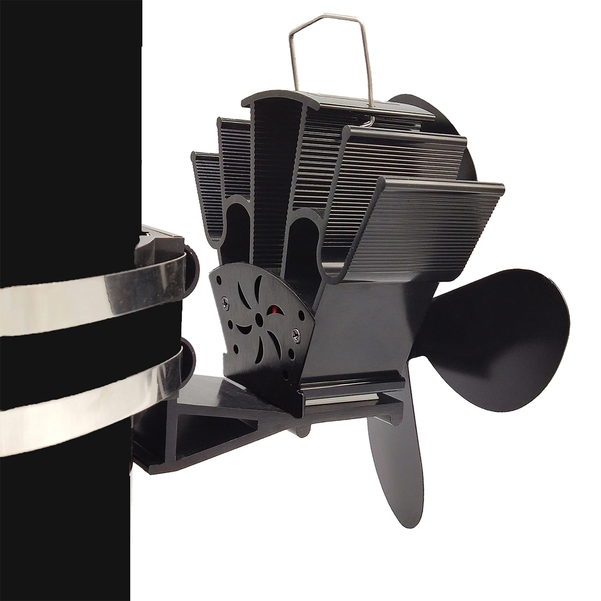 Find Powered Stove Fan 4 Blade Wood Stove Fans Aluminium Silent Eco Friendly for Wood Log Burner Fireplace for Sale on Gipsybee.com