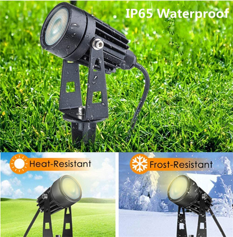 Find 6Pcs RGB LED Garden Spike Lights Outdoor Spotlights Landscape Lamp Remote for Sale on Gipsybee.com with cryptocurrencies