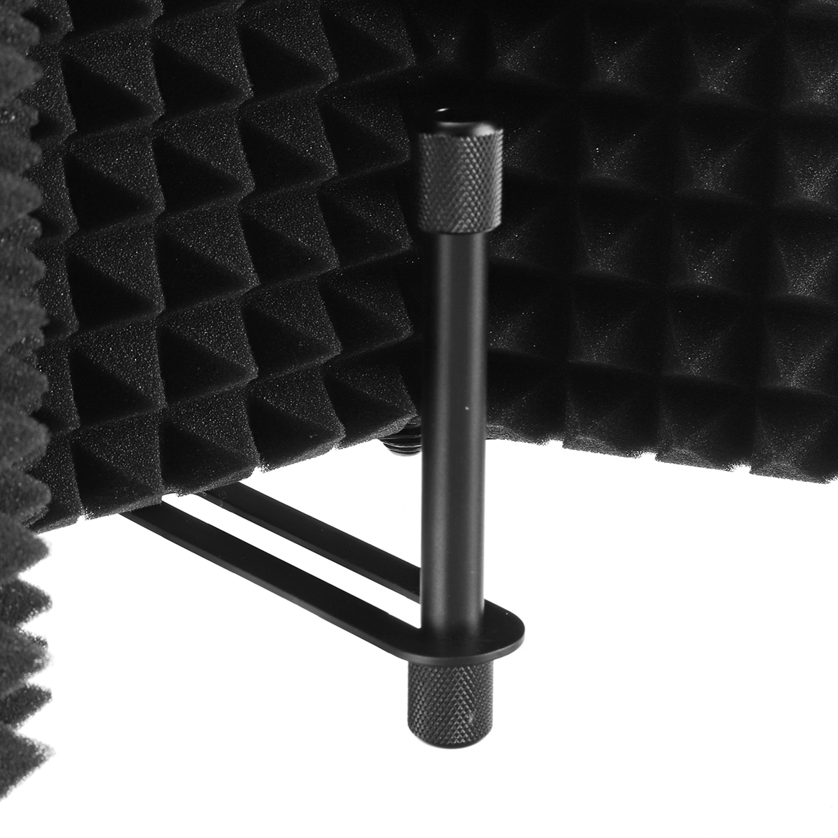 Find Foldable Microphone Acoustic Isolation Shield Acoustic Foams Studio Three door Noise Enclosure Panel Filter for Sale on Gipsybee.com with cryptocurrencies