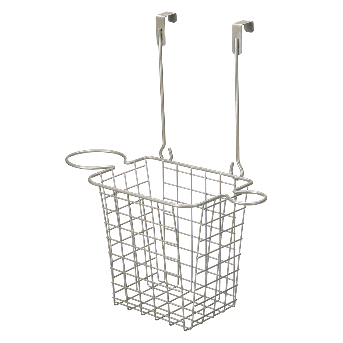Bathroom Storage Basket Desktop Organizer Rack Shelf Hair Dryer Comb Holder Cabinet Drawer Door Hanger—3