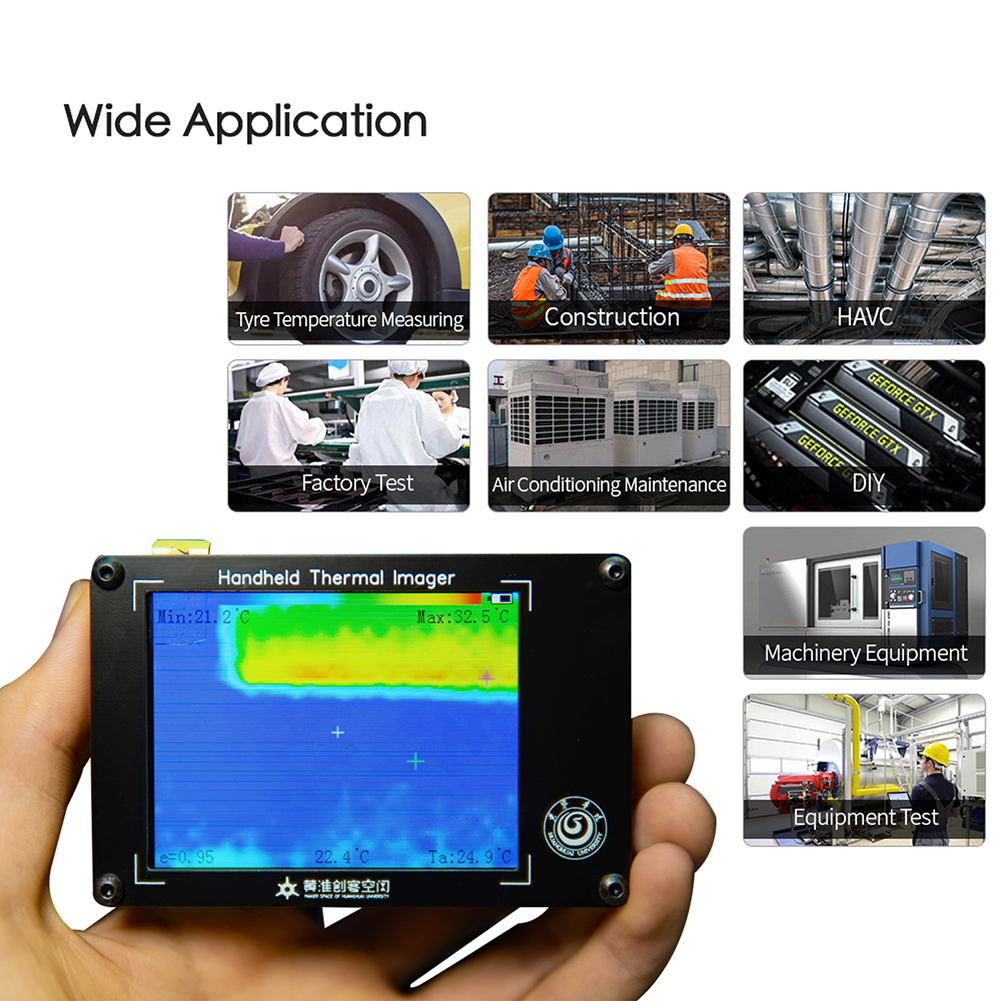 Find MLX90640 Infrared Thermal Imaging DIY Thermal Imager Temperature Sensor Electronic Maintenance Equipment for Sale on Gipsybee.com with cryptocurrencies