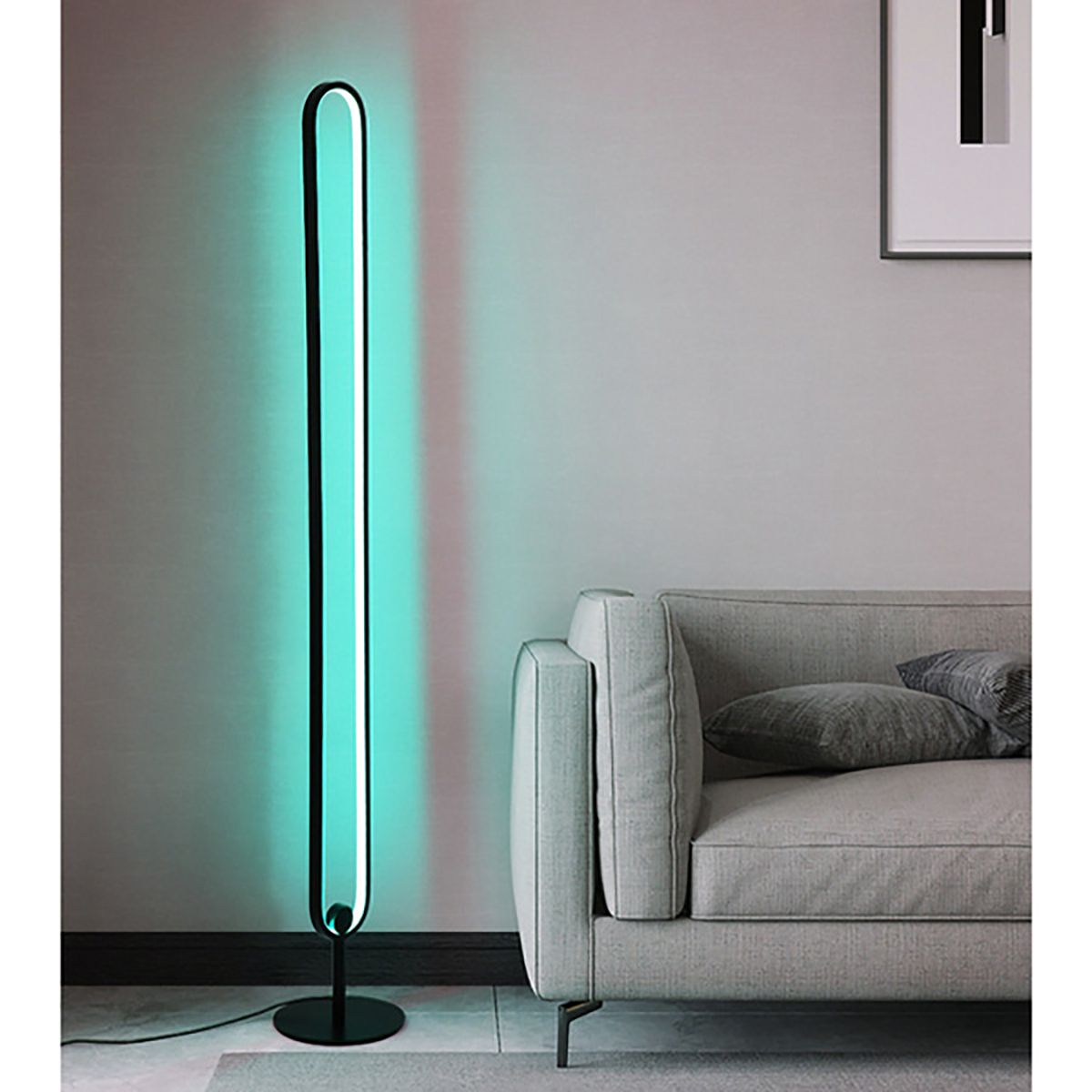 Find Modern Corner Floor Lamp Indoor Living Room Bedroom Dimming RGB Light Live Fill Lights for Sale on Gipsybee.com with cryptocurrencies
