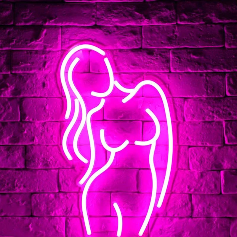 Find Neon Light Sign Custom Led Human Body Girls Buttocks Visual Art Bar Club Wall Hanging Flexible Lighting For Sign Decor Room for Sale on Gipsybee.com with cryptocurrencies