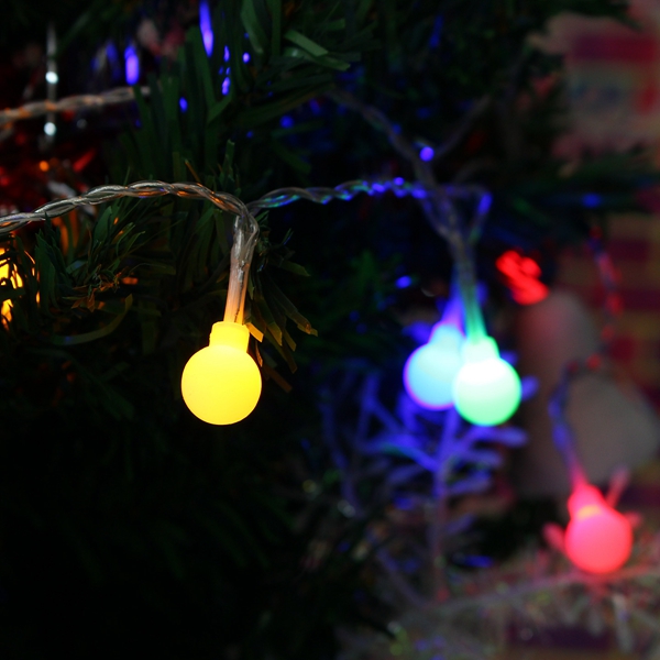 Find Battery Powered 5M 30 LED Ball Fairy String Light Outdoor Christmas Wedding Xmas Party Decor for Sale on Gipsybee.com with cryptocurrencies
