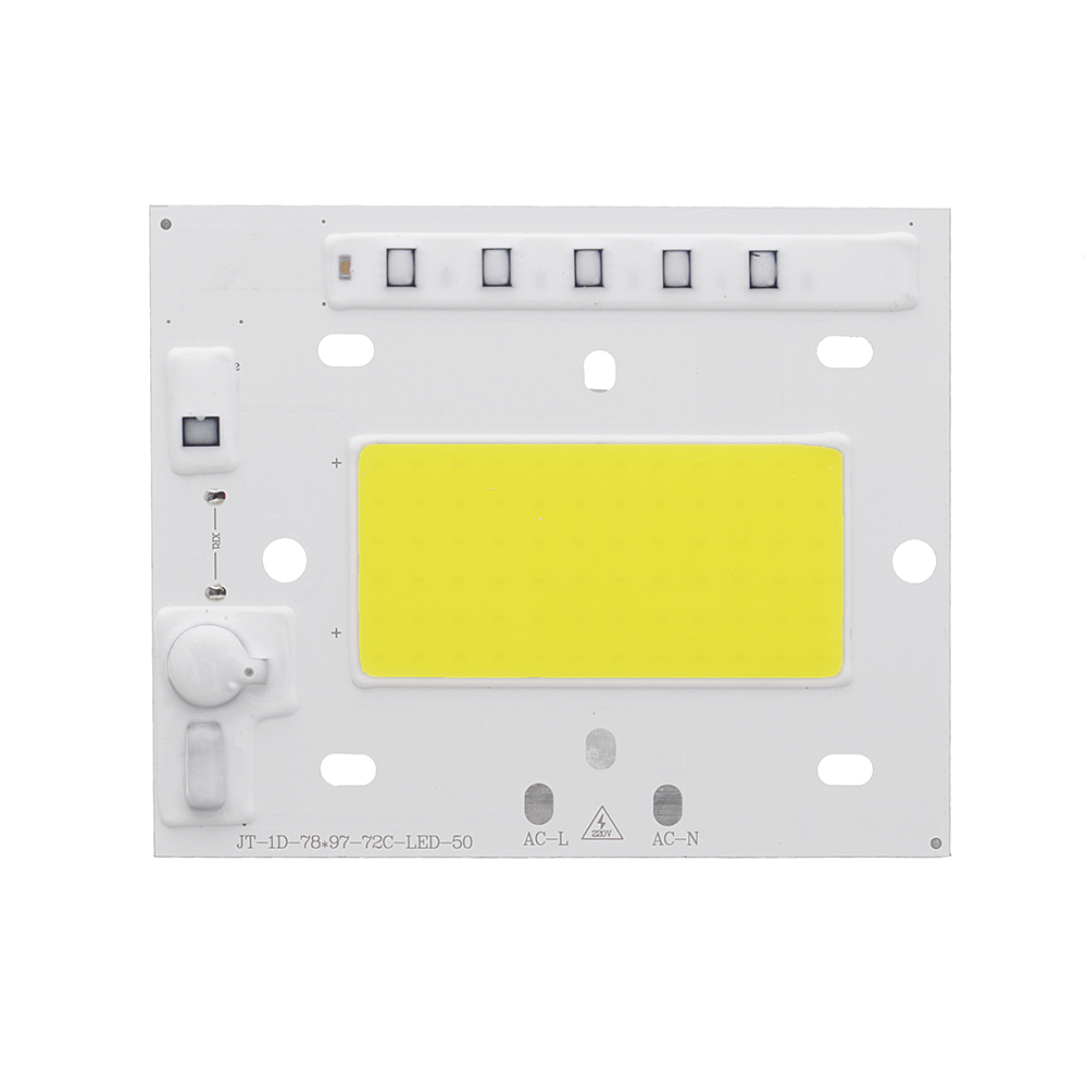 Find High Powered 50W LED Chip Light Source Anti thunder AC220V for DIY Spotlight Floodlight for Sale on Gipsybee.com with cryptocurrencies