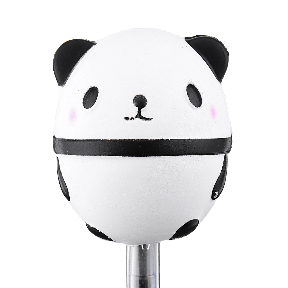 6PCS Squishy Pen Cap Wholesale Panda Dinosaur Unicorn Cake Animal Slow Rising Jumbo With Pen Stress Relief Toys Gift 3