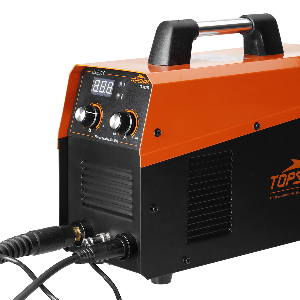 Find Topshak TS CUT40 40A Plasma Cutter 110V/220V Dual Voltage AC DC IGBT Cutting Welding Machine Welder with LCD Display for Sale on Gipsybee.com with cryptocurrencies