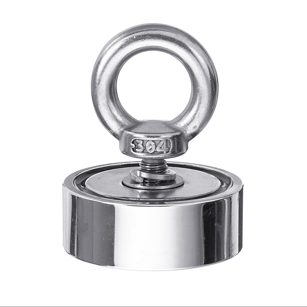 Find 80KG Dual Side Neodymium Recovery Magnet Fishing Magnet Detecting Lifting Salvage Tool for Sale on Gipsybee.com with cryptocurrencies