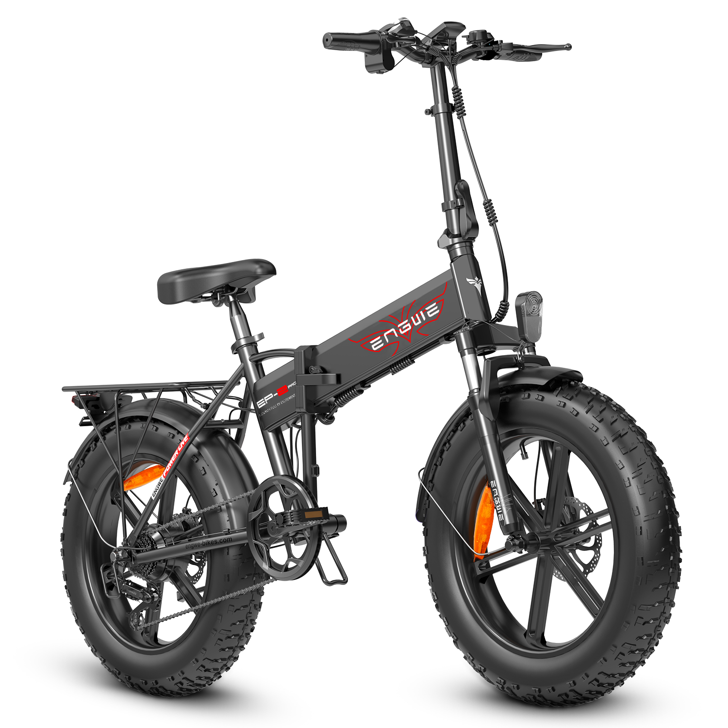 Find [EU DIRECT] ENGWE EP-2 PRO 2022 Version 13Ah 750W Fat Tire Folding Electric Bike 20inch 60-80km Mileage Range E Bike for Mountain Snowfield Road for Sale on Gipsybee.com with cryptocurrencies