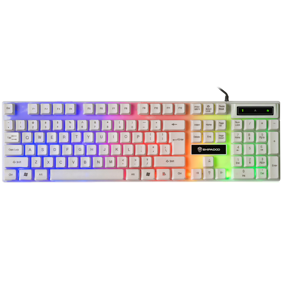 Find SHPADOO 4 in 1 Keyboard Mouse Headset Mousepad Combo 104-Keys Suspended Translucent Keycaps Colorful Glow Backlight Mouse Noise Cancelling Headset with Anti-slip Extra Large Mouse Pad for PC Computer Gamer for Sale on Gipsybee.com with cryptocurrencies