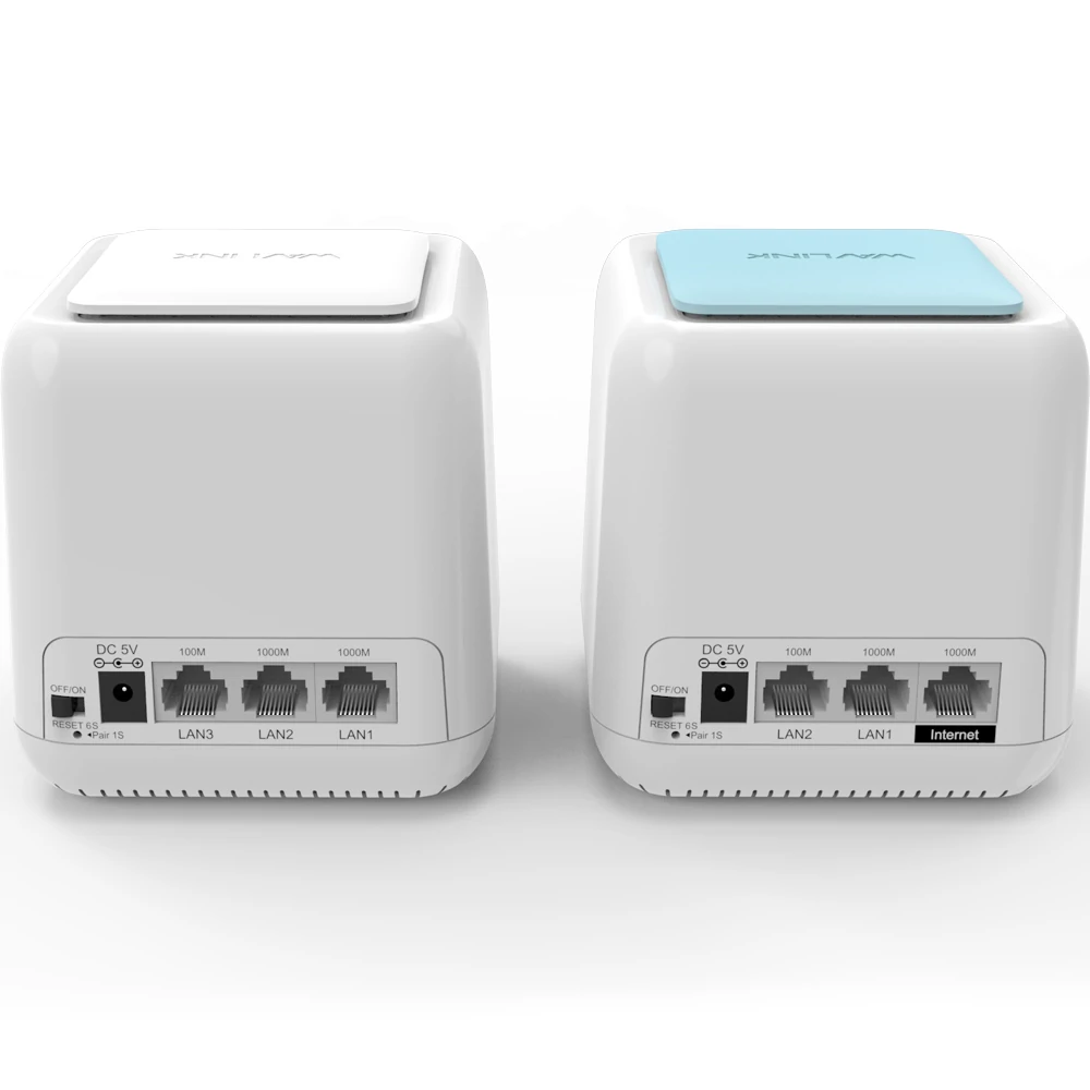 Find Wavlink WL WN535M2 AC1200 Wifi Router Dual Band WiFi Mesh System Network Router for Whole Home Mu mumo Support 2 Pack for Sale on Gipsybee.com